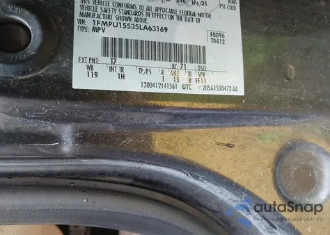 2005 Ford Expedition Xlt z USA, uszkodzony, nr VIN 1FMPU15535LA63169